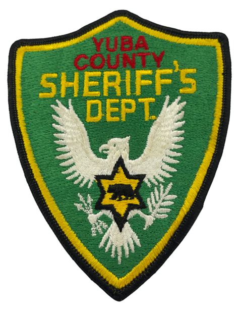 YUBA COUNTY SHERIFF CA PATCH