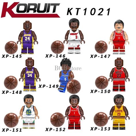 Minifigures Basketball NBA Building Block Toys | Shopee Singapore