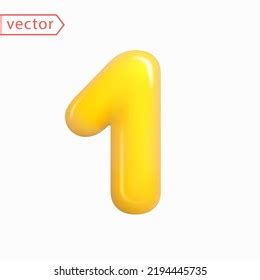 Number 1 Number One Sign Yellow Stock Vector (Royalty Free) 2194445735 | Shutterstock