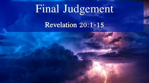 "The Book of Revelation: Final Judgement" · Church of the Rockies