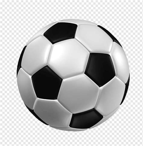 Futebol branco e preto, futebol 3D gráficos de computador, futebol, 3D computação gráfica ...