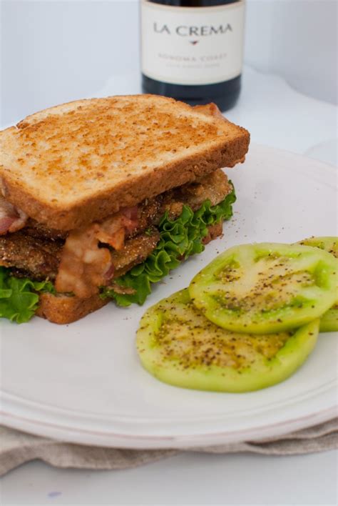 Southern Fried Green Tomato BLT - La Crema