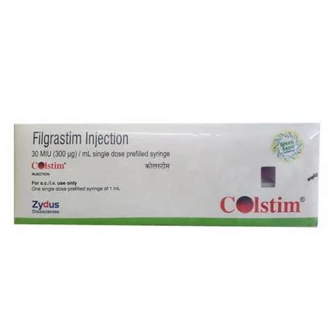 Filagrastim Injection 300mcg, 30 MIU at ₹ 280/pack in Chennai | ID ...