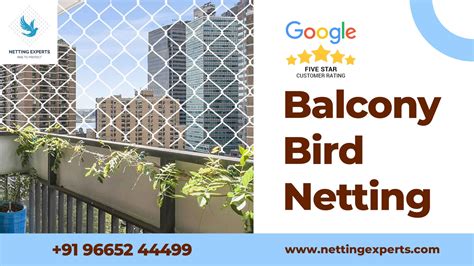 Balcony Bird Netting Services in Pune - Netting Experts