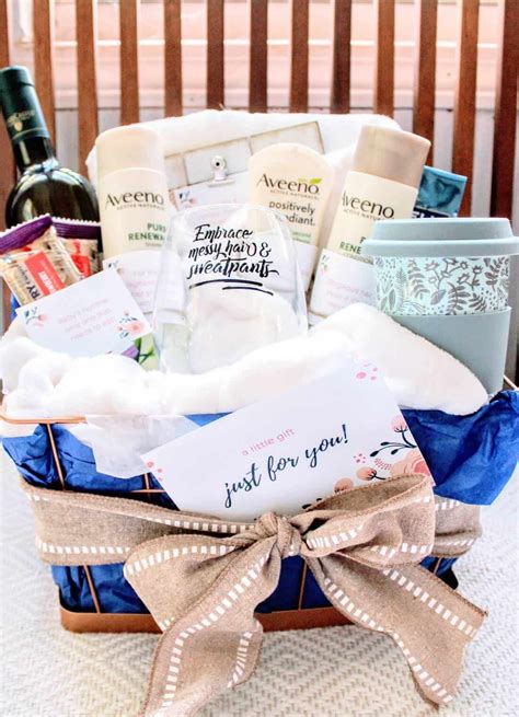 How to Make a New Mom “Treat Yourself” Gift Basket | The Mom Friend