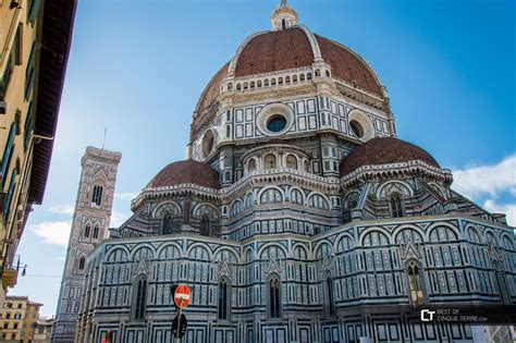 Firenze. La cupola della Cattedrale di Santa Maria del Fiore e Campanile di Giotto