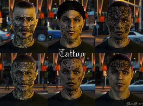 Latino Gangs Tattoos for MP Male - GTA5-Mods.com