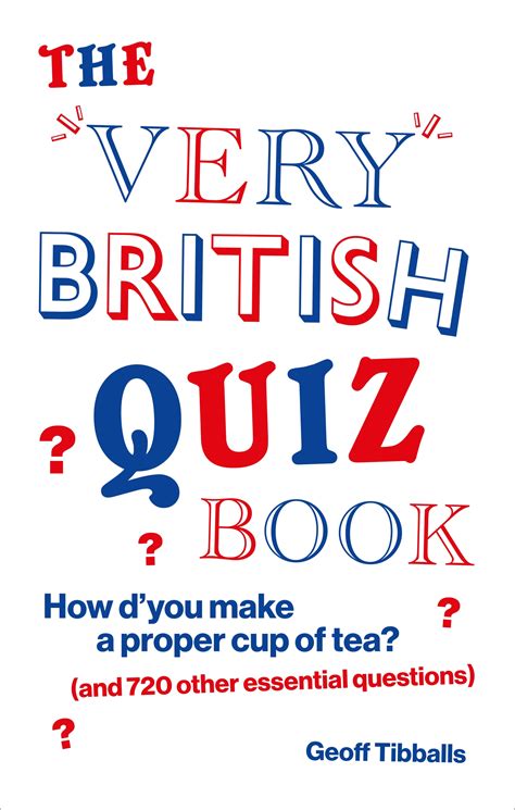 The Very British Quiz Book by Geoff Tibballs - Penguin Books New Zealand