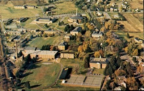 Aerial View Of Susquehanna University Selinsgrove, PA