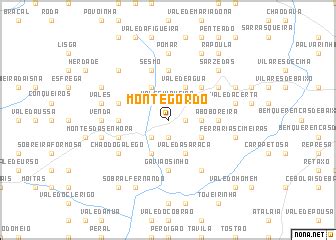 Monte Gordo (Portugal) map - nona.net