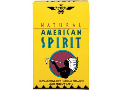 Pack - American Spirit Mellow Taste (Yellow) - Burn & Brew