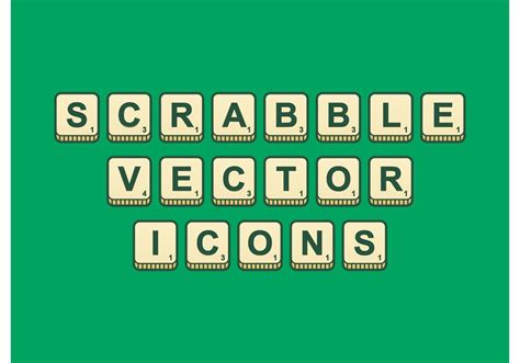 Scrabble Outlined Vector Icons - Download Free Vectors, Clipart ...