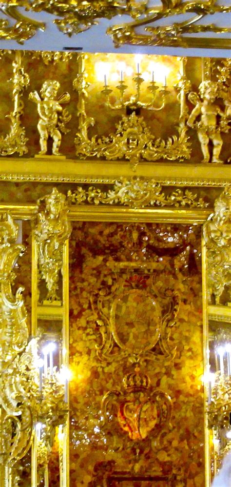 Amber Room in the Catherine Palace,Pushkin,Russia Rococo Interior, Mansion Interior, Unesco ...