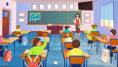 Classroom Cartoon Images – Browse 154,465 Stock Photos, Vectors, and Video | Adobe Stock