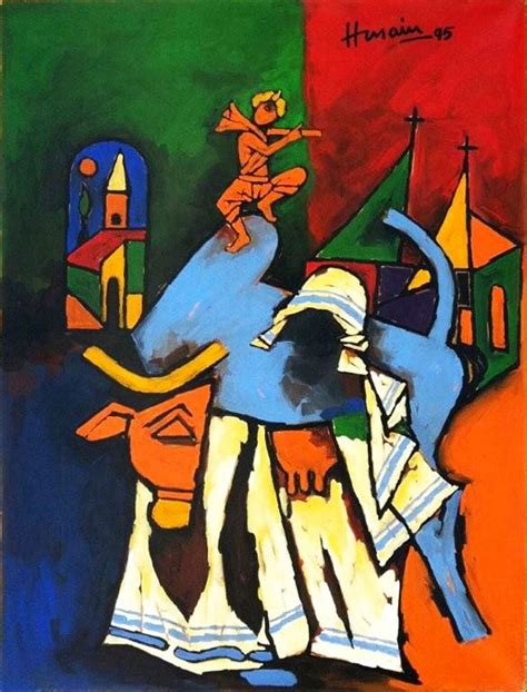 Mother Teresa - M F Hussain - Art Prints by M F Husain | Buy Posters, Frames, Canvas & Digital ...