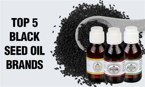 Top 5 Black Seed Oil Brands - The Blessed Seed