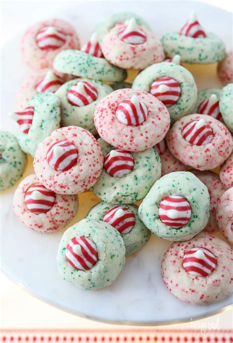 Peppermint Kiss Cookies - Christmas Cookie Recipe | Recipe | Cookies ...