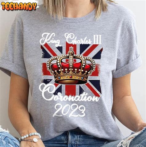 2023 Coronation Day Shirt, Coronation Party King Charles Iii Unisex Hoodie