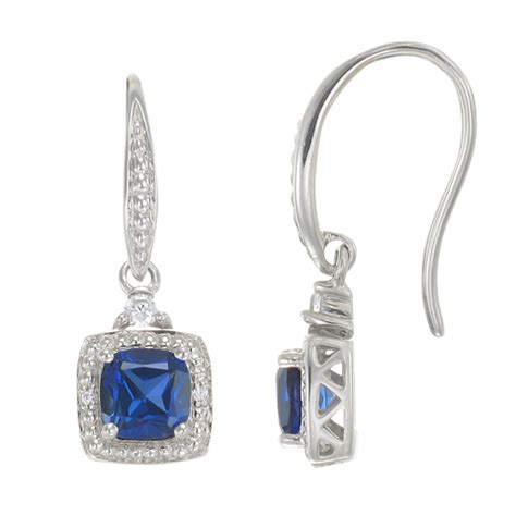 Exquisite Sapphire Drop Earrings – Karina Ariana
