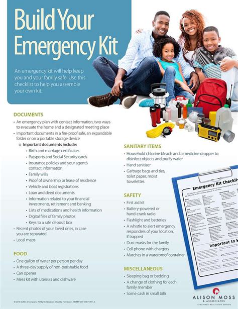 Build Your Home Emergency Kit - The Alison Moss Group