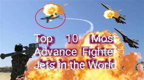 Top 10 Most Advance fighter jet in World 2023|best fighter Aircraft today|2023|TopQten| - YouTube