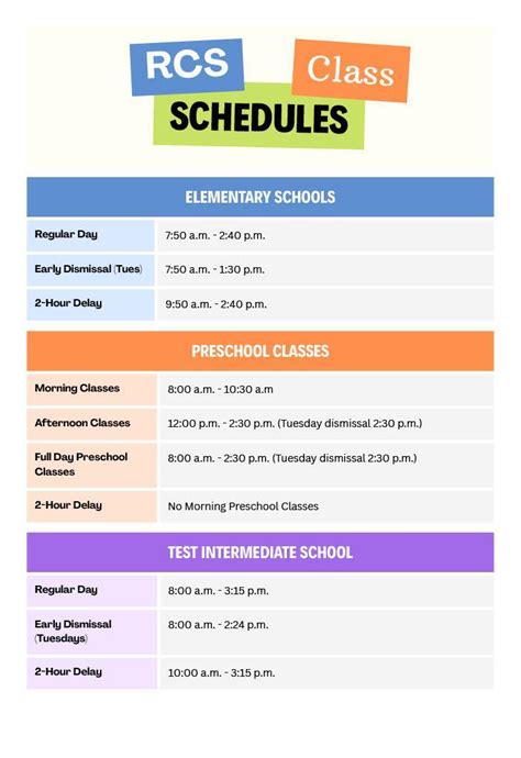 Calendars – District – Richmond Community Schools