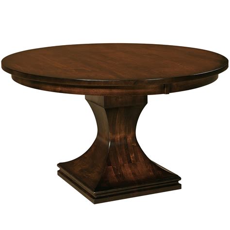 Westin Pedestal Amish Dining Table - Amish Furniture | Cabinfield