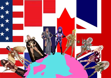 UK VS. THE WORLD !!!!!! | RuPaul'‌s Drag Race™ Amino