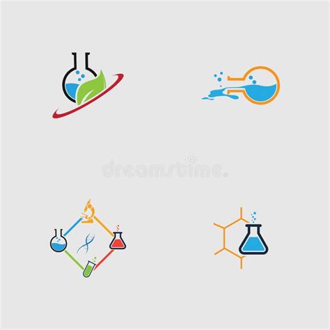 Vector Illustration of Lab Logo Design Template Stock Vector - Illustration of graphic ...