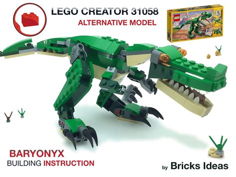 LEGO MOC Baryonyx Dinosaur - Lego Creator 31058 by Bricks Ideas ...