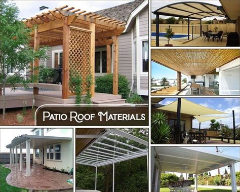 Patio Roof Materials: Know its Various Types & How to Choose? in 2020 | Patio roof, Patio, Patio ...