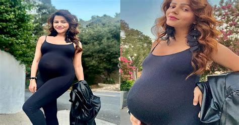 Rubina Dilaik flaunts her fully grown baby bump; check out her stunning ...