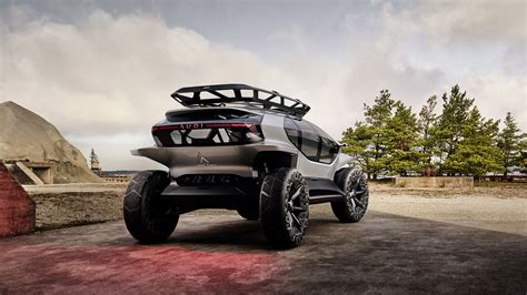 Download Car Silver Car Off-road Concept Car Vehicle Audi AI-TRAIL Quattro 4k Ultra HD Wallpaper