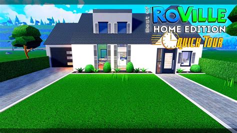 🏡⏩ Modern starter || Best Of RoVille - Home Edition With House Code || RoVille Tours - YouTube