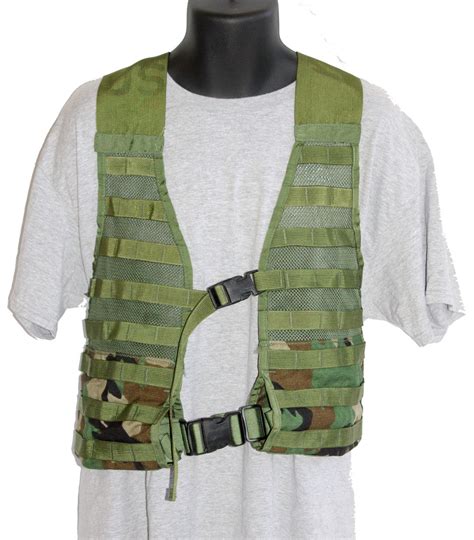 Fighting Load Carrier Vest (Woodland), USGI: US Military Surplus ...