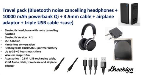 Buy on Noise Cancelling Headphones - Travel Pack | Sanity