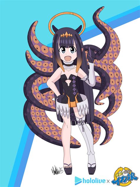 Hololive Styles: Ninomae Inanis X Squid Girl by TheIransonic on DeviantArt