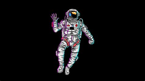 2560x1440 Astronaut Waving Hand Minimal 4k 1440P Resolution ,HD 4k Wallpapers,Images,Backgrounds ...