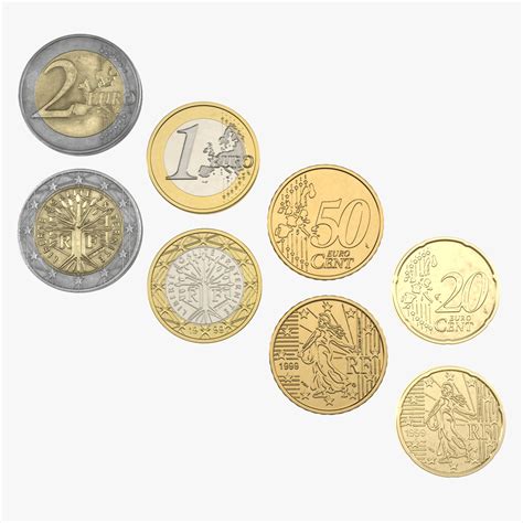 c4d french euro coins 2