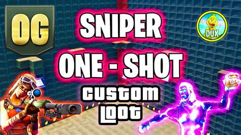 Sniper One Shot 🎯 (Custom Loot) DUX 🐥 6103-8566-5742 by dux - Fortnite ...