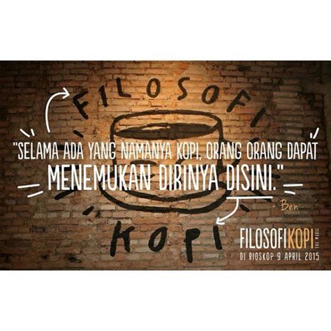 FILOSOFI KOPI @21cineplexcom @filkopmovie #FilosofiKopiTheMovie 9 April ...