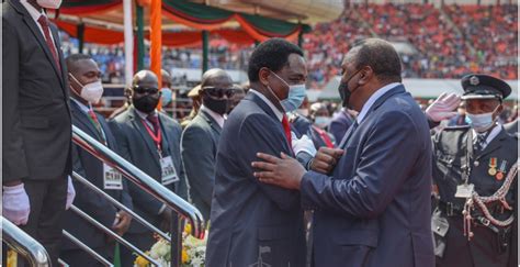 Uhuru Attends Inauguration of Hakainde Hichilema, Zambia's New ...