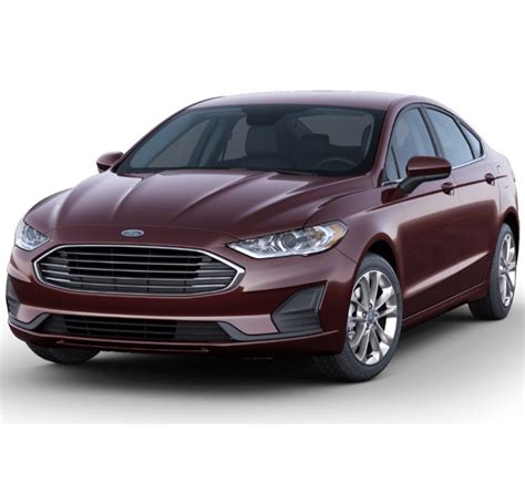 2019 Ford Fusion colors w/ Interior Exterior Options