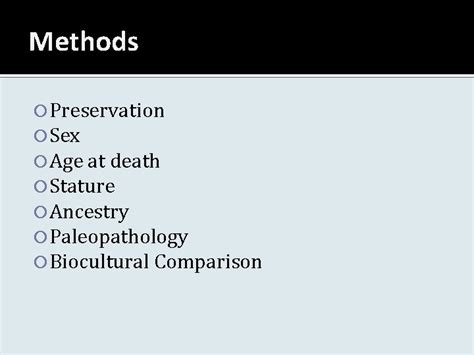 A Case Study of Human Remains from the