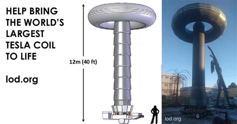 A 40-foot Tesla Tower for Lightning Research | Indiegogo