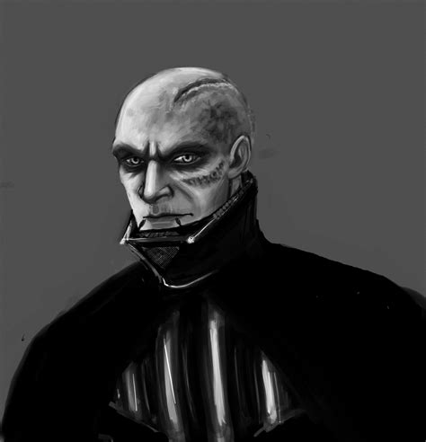 Darth Vader unmasked by Lucius007 on DeviantArt