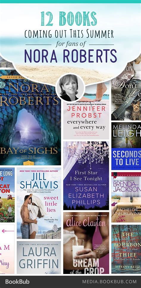 12 Books Coming Out This Summer for Nora Roberts Fans | Nora roberts books, Books, 12th book