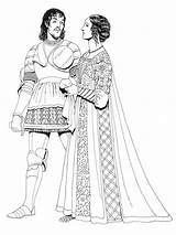 Free Middle Ages Coloring Pages sketch template
