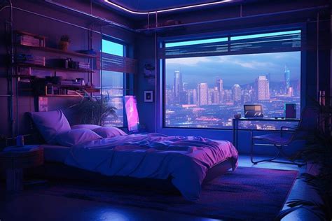 Cyberpunk Style Bedroom Designs in 2023 | Futuristic bedroom, Futuristic room, Futuristic apartment