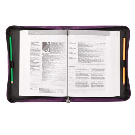 Blessed Bible Cover In Purple | Atrio Hill